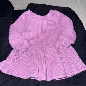 George Lilac Knit Kids Dress